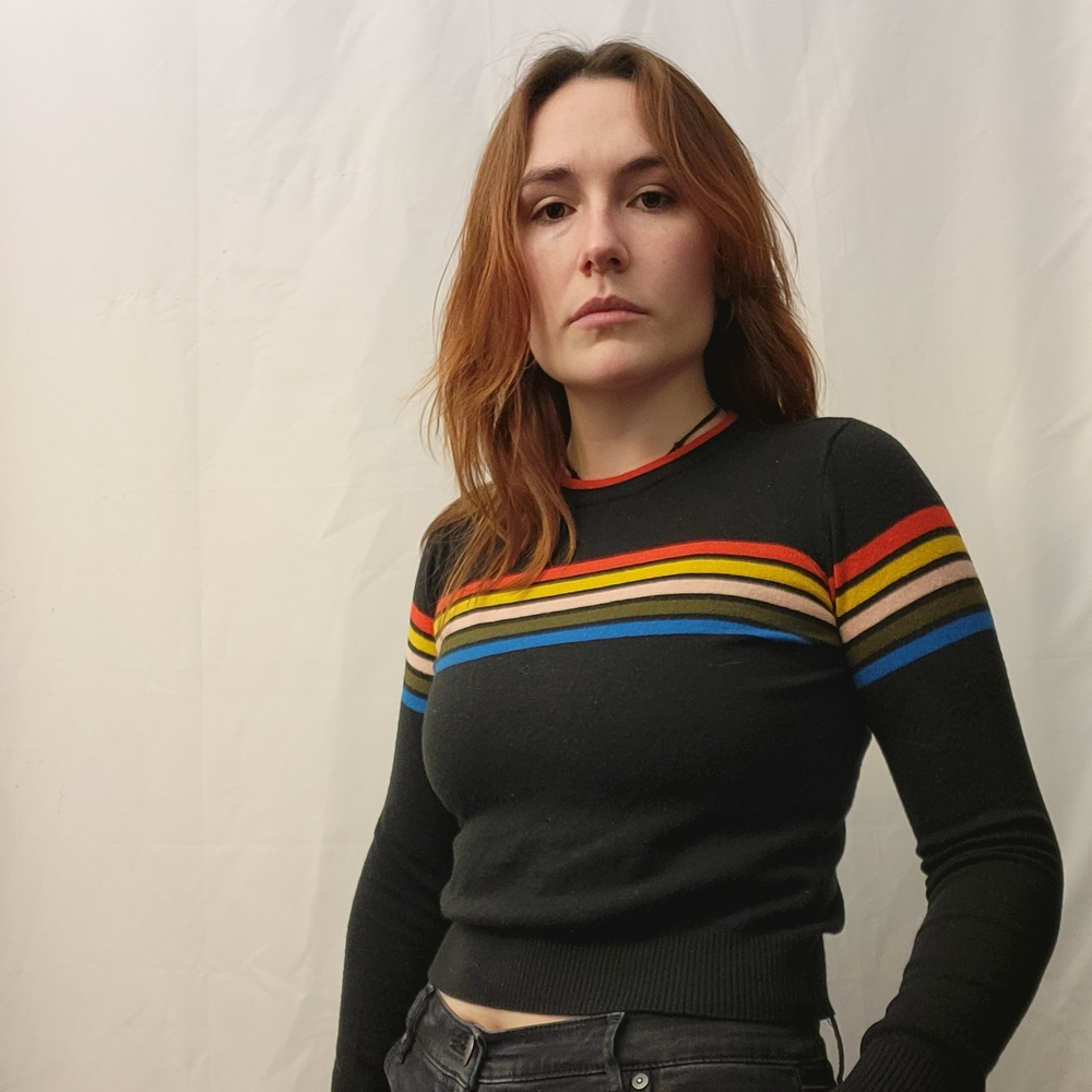 Forever 21 Black and Red Sweater